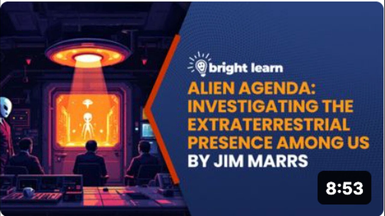 "Investigating the Extraterrestrial Presence Among Us: Alien Agenda by Jim Marrs - BrightLearn"