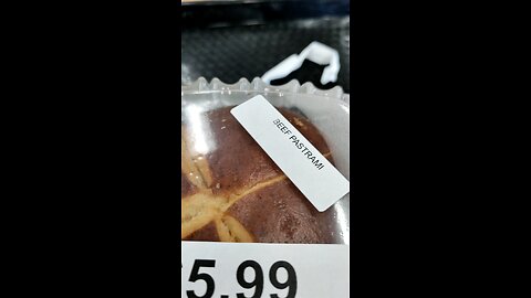 Eating Beef Pastrami, Corewell Hospital Cafeteria, Dbn, MI, 4/20/25