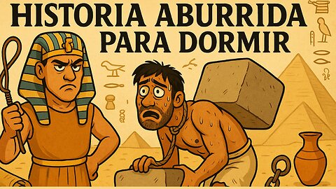 Sobrevivir un día como esclavo de los faraones: imposible | Historia aburrida para dormir | 2 horas