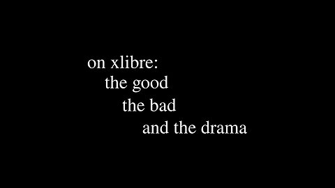 on xlibre (2025.6)