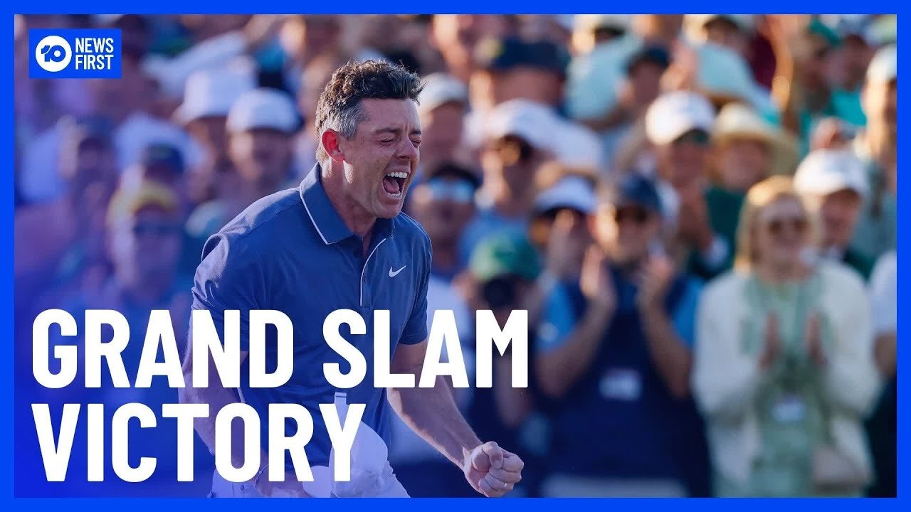 Rory McIlroy Completes Career Grand Slam | 10 News First