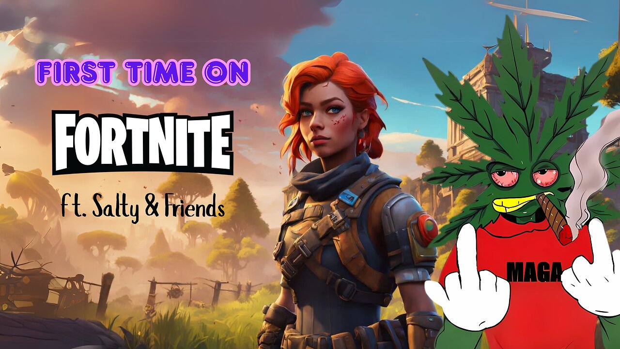 First Time Playing Fortnite | Gaming With Salty!