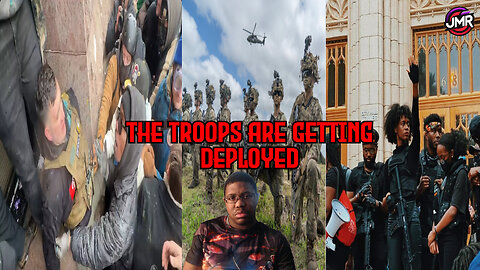 Trump to deploy 1,500 military troops & ICE rioters ASSAULT journalist