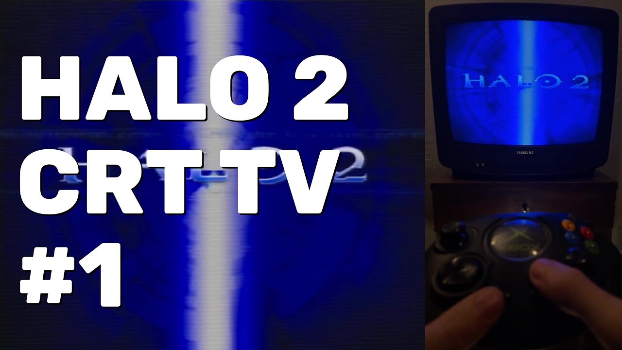 Halo 2 Original Xbox Walkthrough Part 1 - CRT Gaming