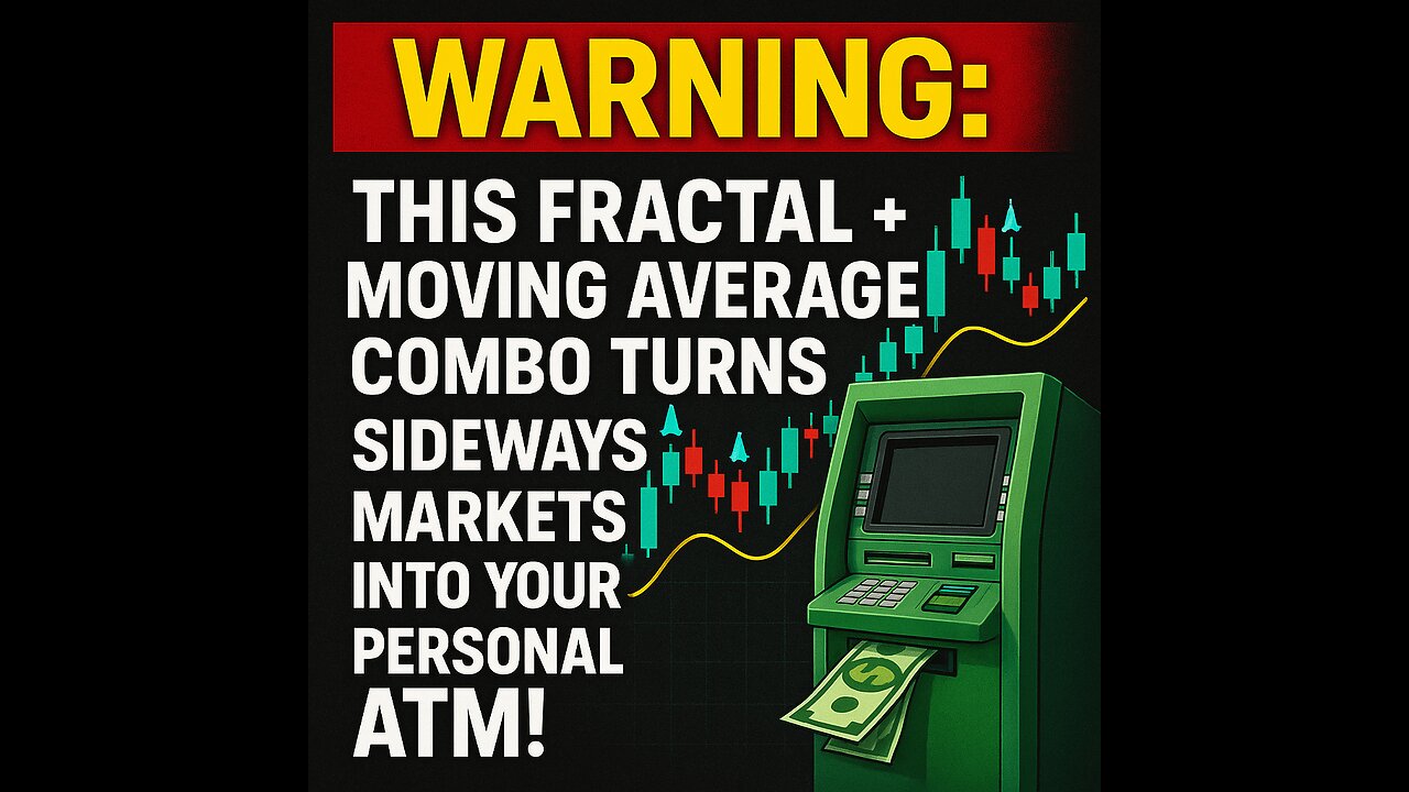 Warning: This Fractal + Moving Average Combo Turns Sideways Markets Into Your Personal ATM!