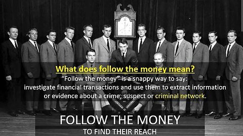 "Trace the Cash Flow"