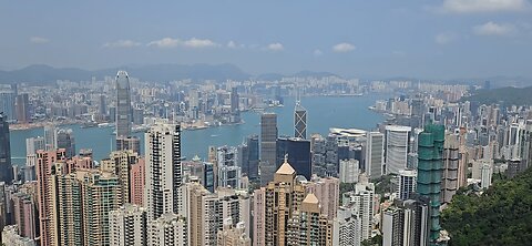 [Travel] Hong Kong, from The Peak Tower Observation Deck (2025)