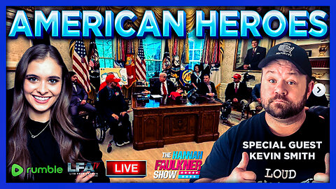 AMERICAN HEROES AT THE WHITE HOUSE with Kevin Smith | The Hannah Faulkner Show