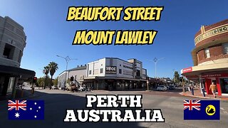 Exploring Perth Australia: City Walking Tour Along Beaufort Street Mount Lawley