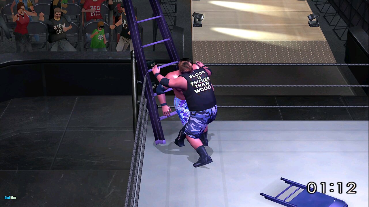 Bubba Ray Dudley Vs Chris Jericho |TLC |π🪜🪑 SmackDown Here Comes the Pain |# Bubba Cutter # Codman