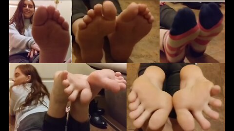 Video 35 - Public Feet Interview, Beautiful Latina Reflexology Sniff - Full 12 Min Vid Available