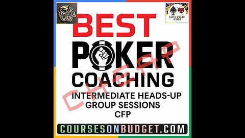 Best Poker Coaching Intermediate Heads-Up Group Sessions
