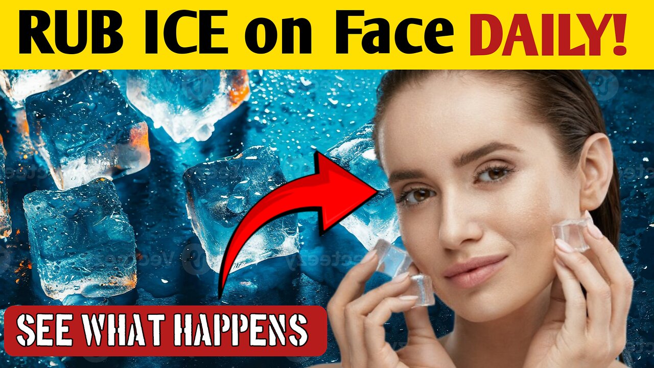 "What Happens If You Rub an Ice Cube on Your Face Every Day | 7 Shocking Skin Benefits!"