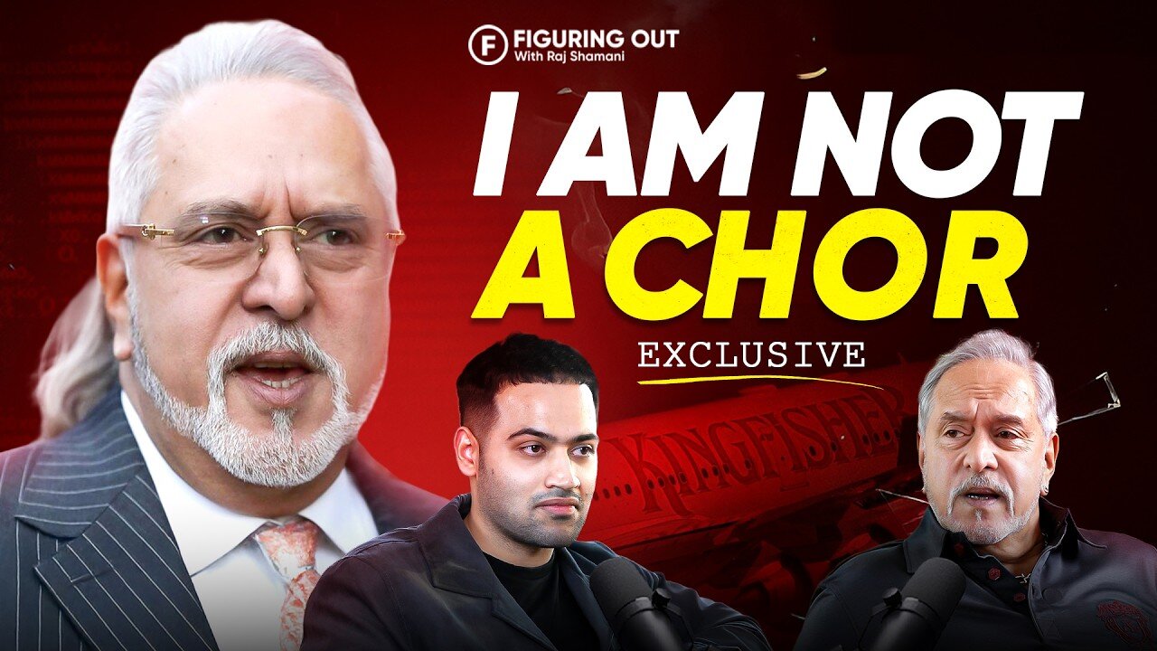 Vijay Mallya Podcast: Rise & Downfall Of Kingfisher Airlines, Loans & RCB | FO364 Raj Shamani