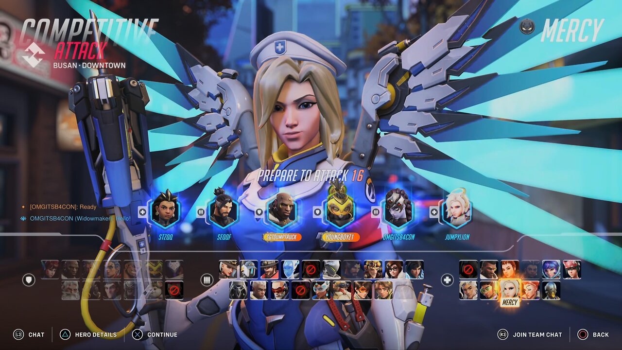 Overwatch 2 Mercy Gameplay (No Commentary)