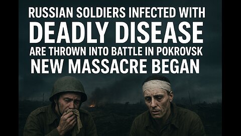 Russian soldiers infected with deadly disease are thrown into battle in Pokrovsk_ New massacre began