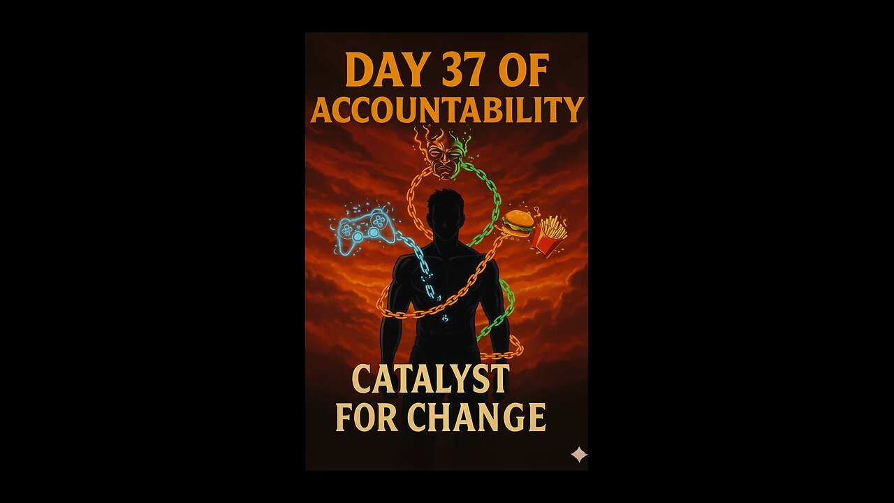 Day 37 of #accountability The Catalyst for Change: Detaching from the World to Rebuild the Soul
