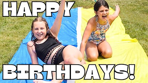 Double the Birthdays, Double the Fun!!