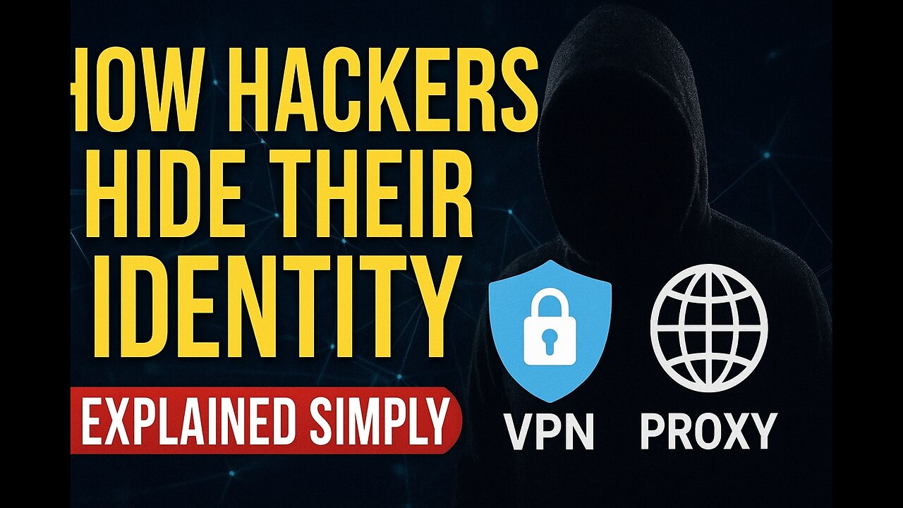 How Hackers Hide Their Identity | VPN & Proxy Explained Simply