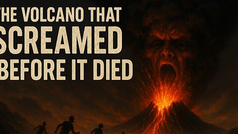 The Volcano That Screamed Before It Died