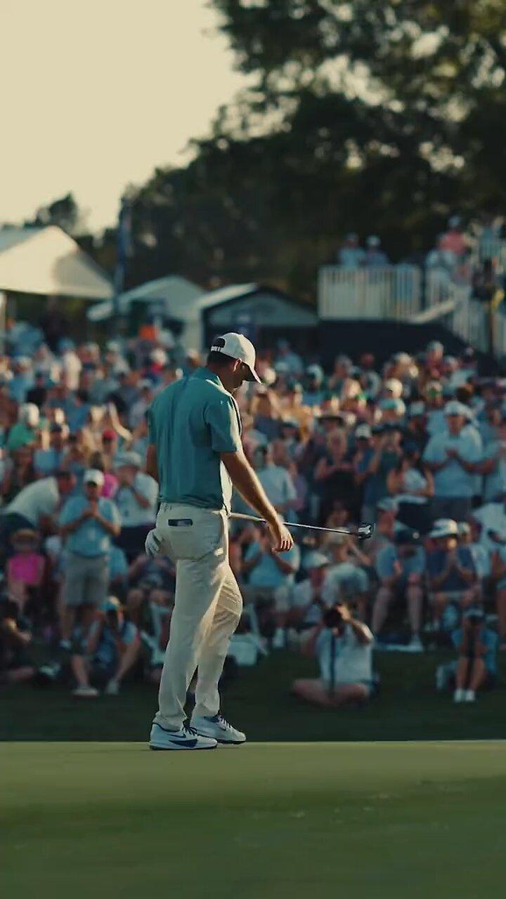 Scottie Scheffler is the definition of aura⛳️