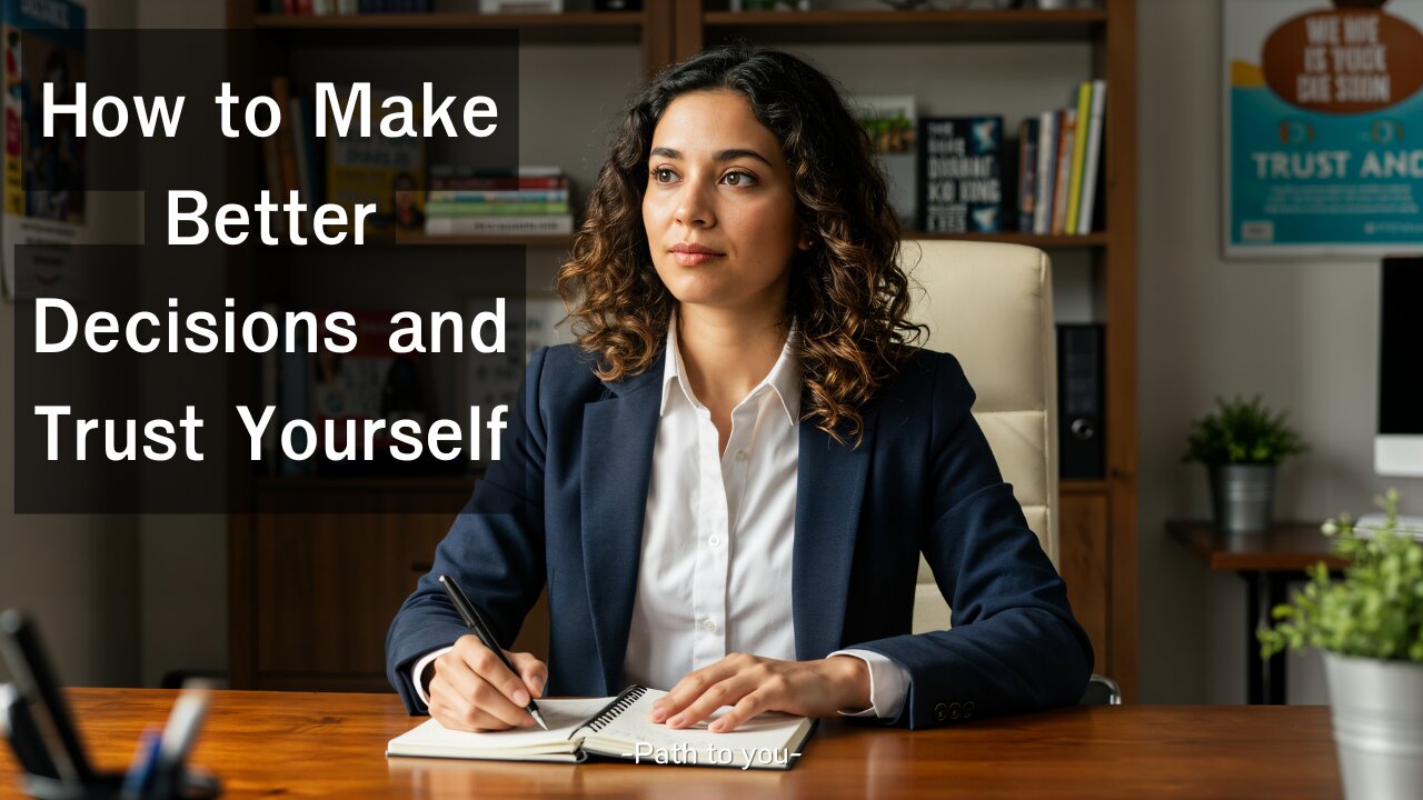 How to Make Better Decisions and Trust Yourself | Path to You