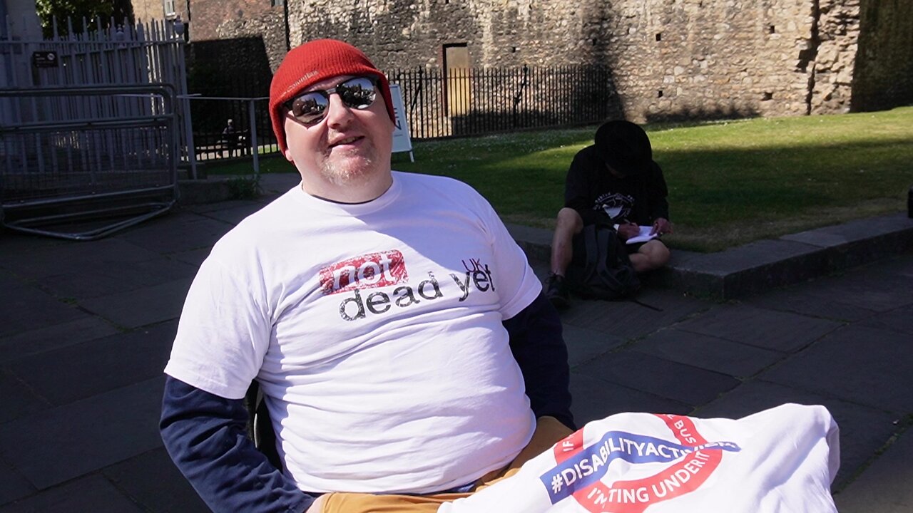 Protest Against the Assisted Dying Bill 16th May 2025: Part 3 - Jamie Not Dead Yet