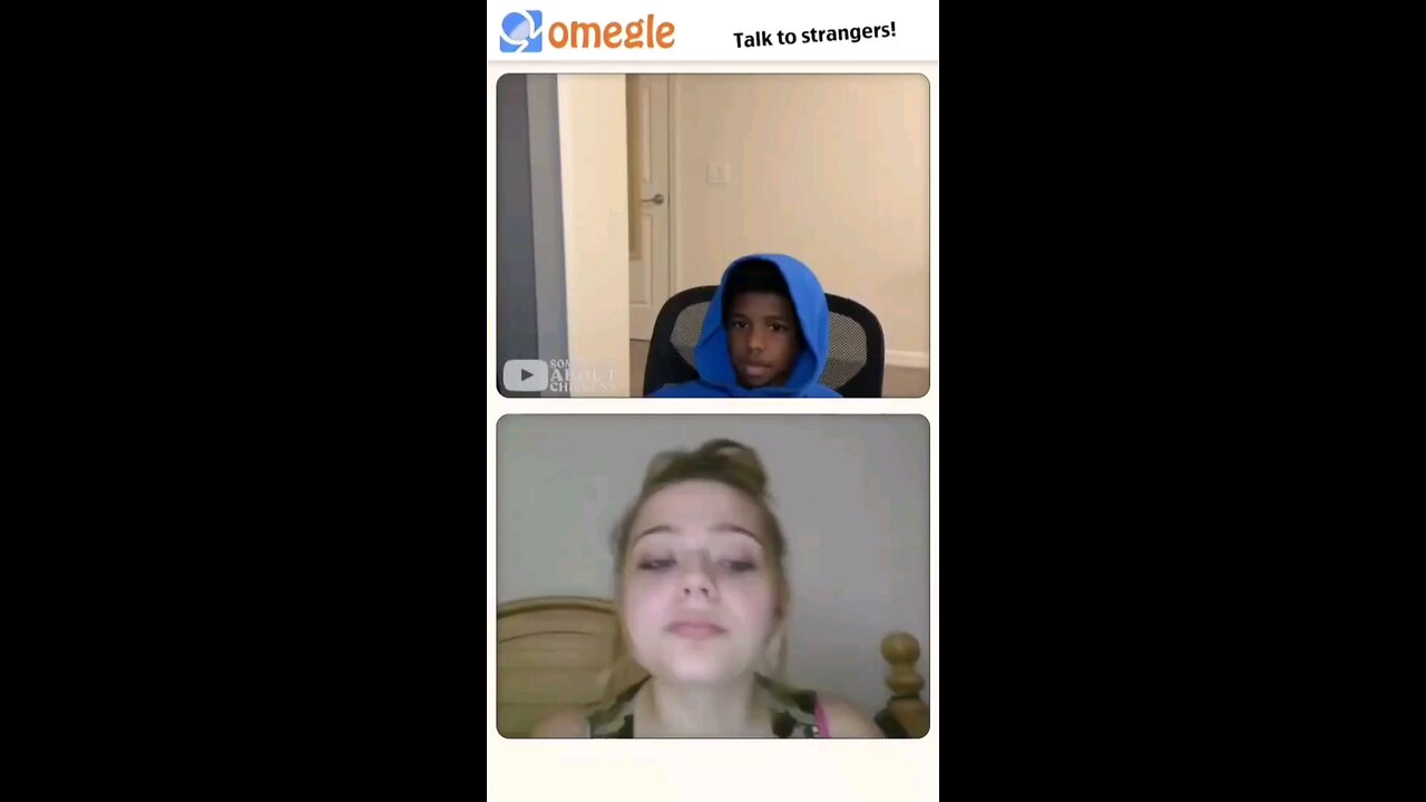 girl says N Word On Omegle