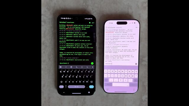 Bitchat now lets Android and iPhone users send BTC phone-to-phone with Cashu e-cash wallets