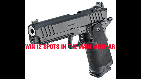 SPRINGFIELD ARMORY 1911 DS Prodigy™ MINI #1 FOR 12 SPOTS IN THE MAIN WEBINAR