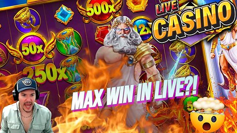 ⚡MAX WIN IN LIVE?!!💣💸 CASINO LIVE STREAMING 💥 SLOT ONLINE🎰