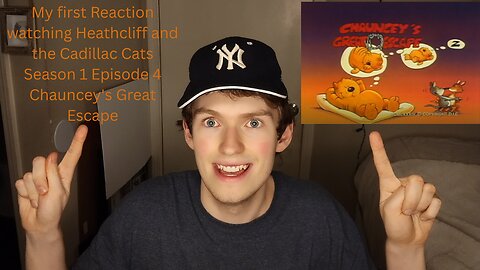 First Reaction watching Heathcliff and the Cadillac Cats Season 1 Episode 4 Chauncey's Great Escape