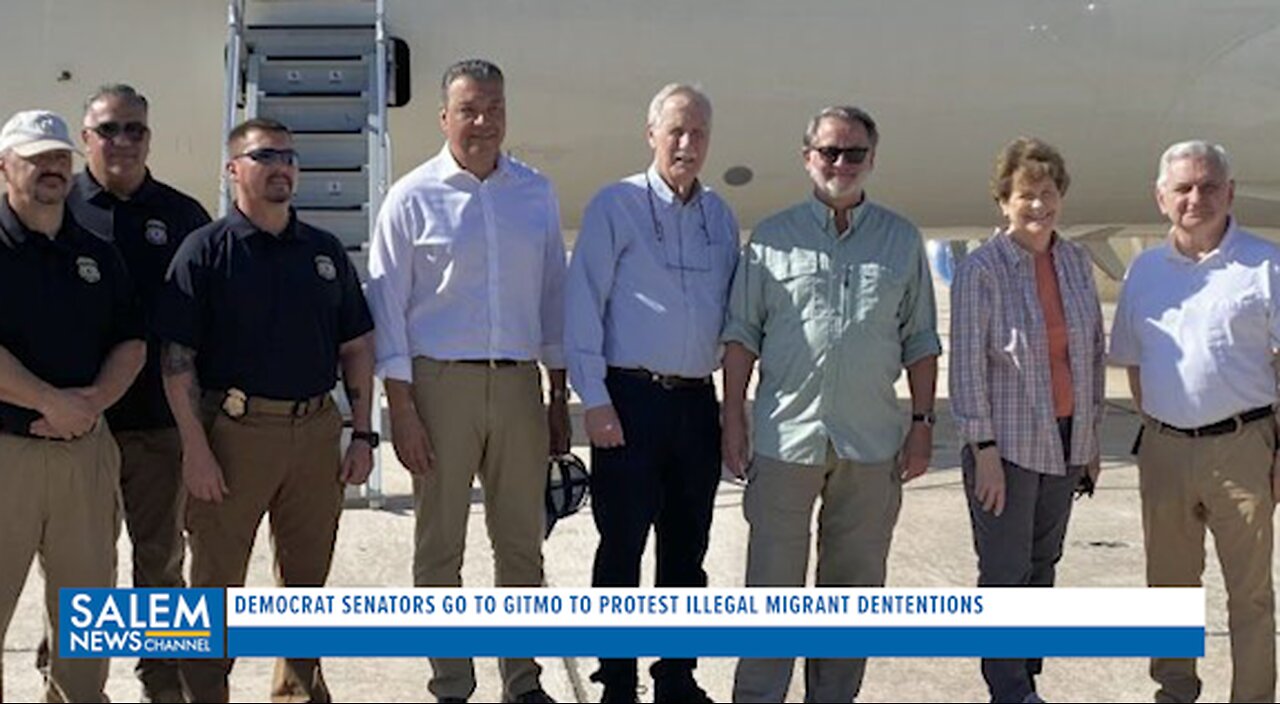 Five Democrat Senators Traveled To GITMO To Protest Detention Of Tren De Aragua gang members