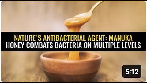 "Manuka Honey: Nature's Multilevel Antibacterial Warrior"