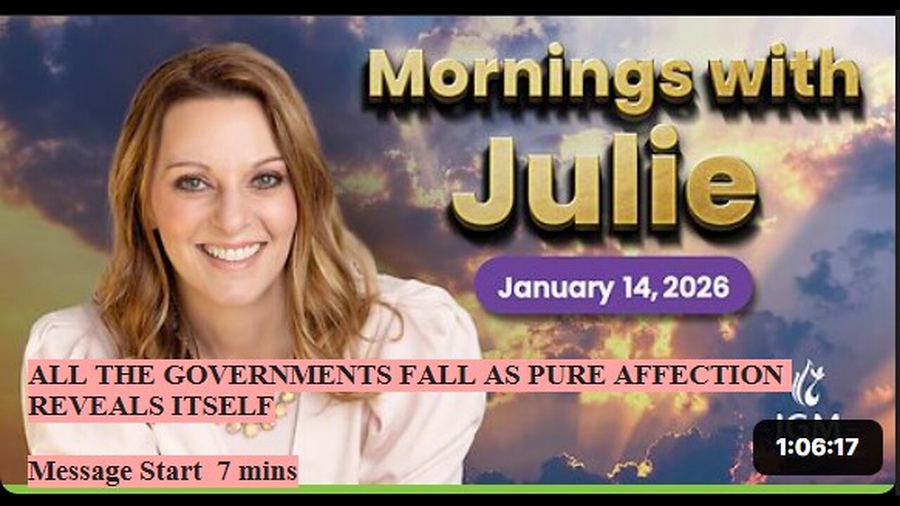 Julie Green subs ALL THE GOVERNMENTS FALL AS PURE AFFECTION REVEALS ITSELF