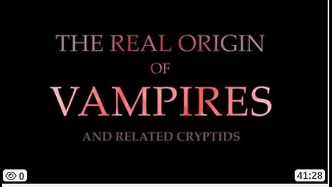 Vampires are Nephilim - Shattered History