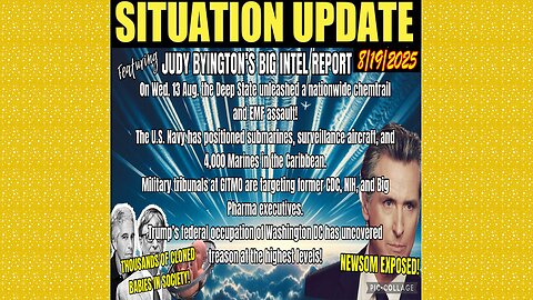 SG Anon. Juan O Savin ~ Situation Update 8/19/25 ~ Restored Republic > Judy Byington- Q+ White Hats