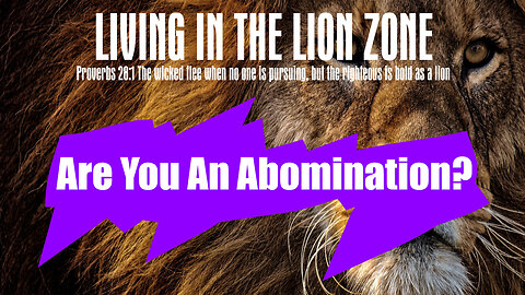 Are you an Abomination?