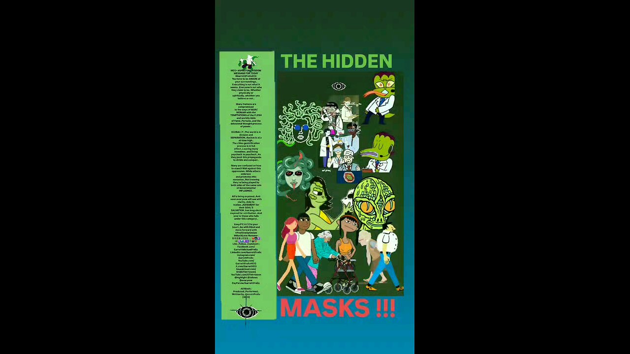 ▪︎THE HIDDEN MASKS▪︎