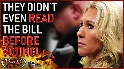 Marjorie Taylor Greene admits to not reading the BIG BEAUTIFUL BILL before voting for it!!!
