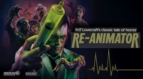 1985 Brian Yuzna Presents H.P. Lovecraft's Re-Animator Directed by Stuart Gordon