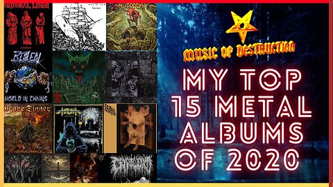 ⚒My Top 15 Metal Albums Of 2020⚒