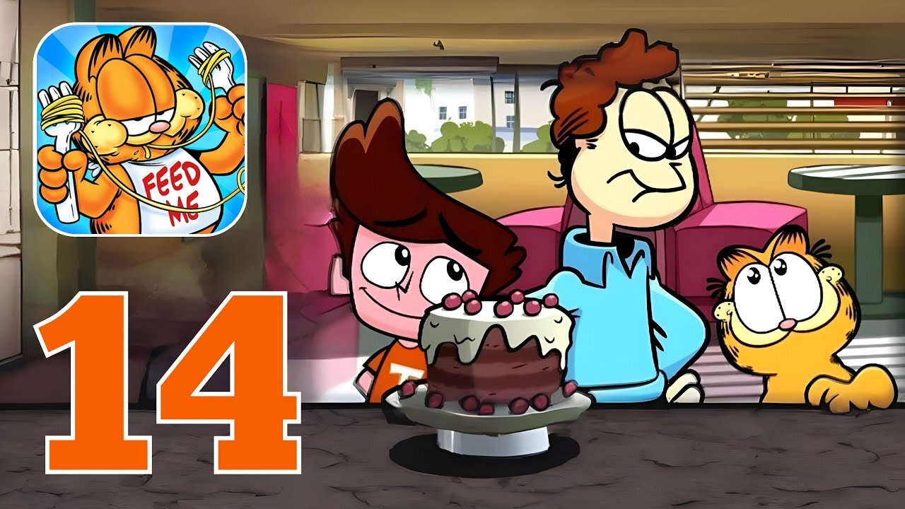 Garfield: My Big Fat Diet - Gameplay Walkthrough Part 14 - Level 131-140 (iOS, Android)