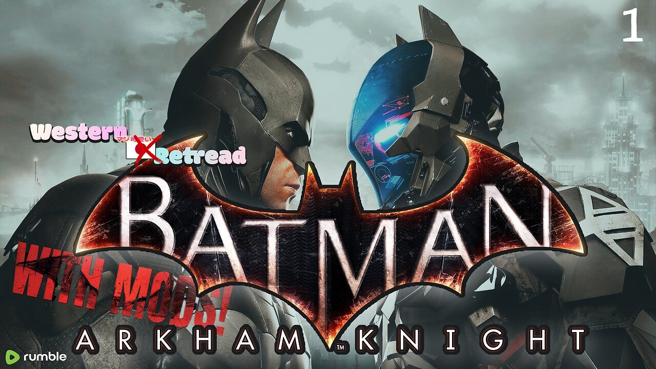 Batman Arkham Knight [4K + Mods] Hardest Difficulty ⋆ Western Re-tread