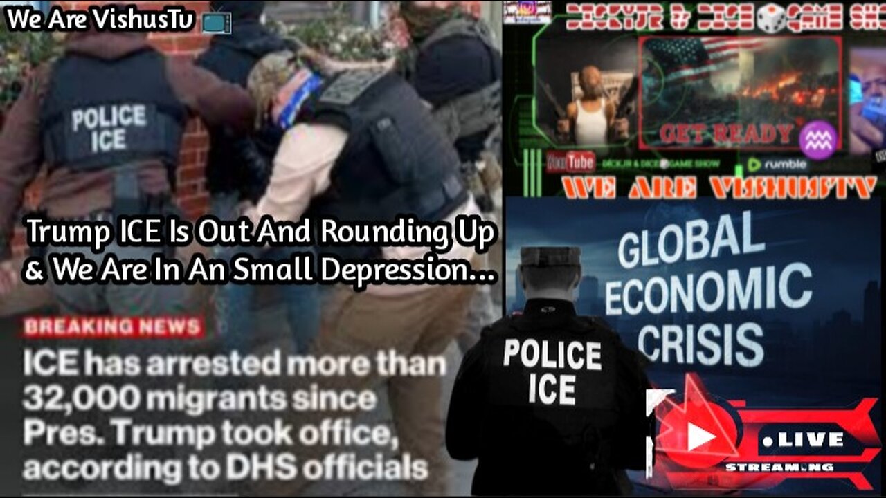 Trump ICE Is Out And Rounding Up Illegal Aliens... #VishusTv 📺