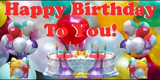 Happy Birthday 3D - Happy Birthday - Happy Birthday To You - Happy Birthday Song Video Card