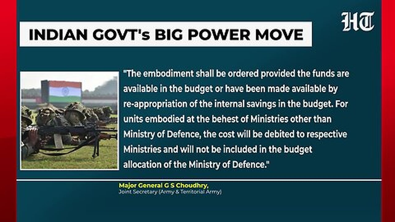 India’s Big Power Move After Pakistan Drone Attack; Territorial Army Activated Amid All-Out War Fear