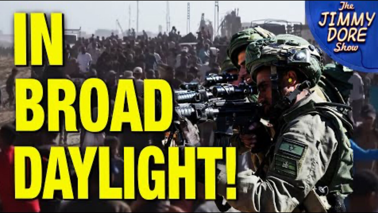 Israeli Troops OPEN FIRE On Starving Palestinians Seeking Aid!