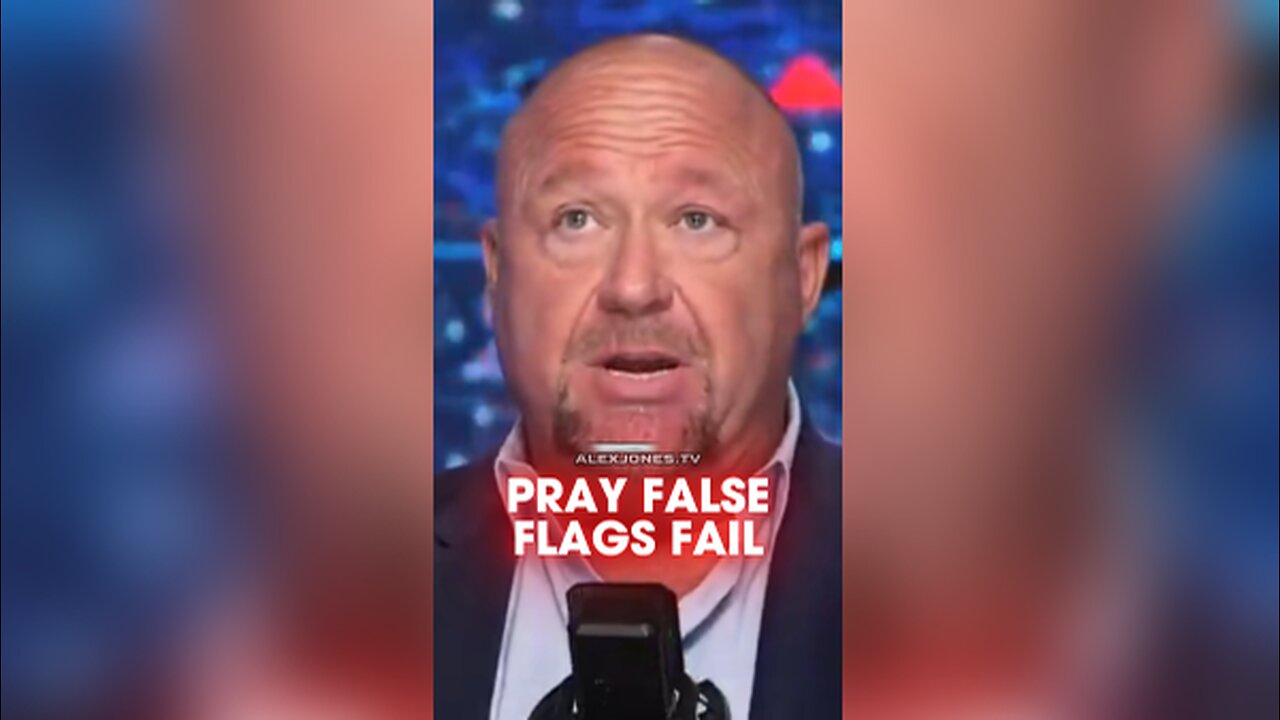 Alex Jones: Pray The Globalists Don't Launch The False Flag For Civil War 2 During Tomorrows No Kings Rallies - 10/17/25