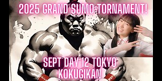 2025 Sept Grand Sumo Tournament Day 12!!!! Tokyo Japan